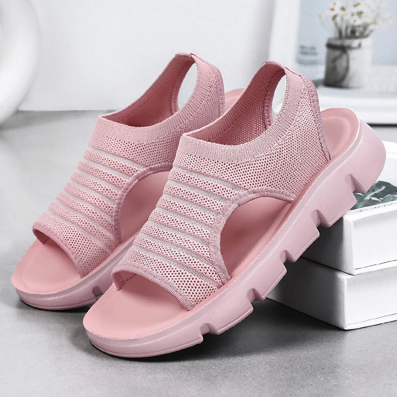 women's shoes women shoes，casual sneaker，women's summer sneakers，Design Open Toe Casual Shoe Strap free shippiing shoes