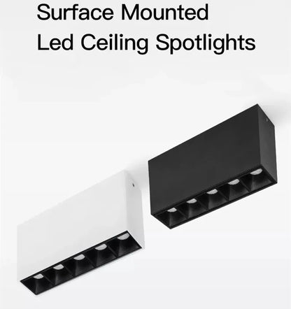LED Spot Light 10W 20W 30W 40W line light bar creative linear long strip living room corridor light Surface Mount