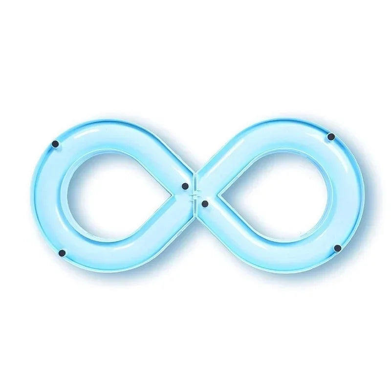 Interactive Cat Toy with S-Shaped Roller Circuit – Rotating Running Balls, Tunnel Design & Turntable Track for Kittens – Fun Pet