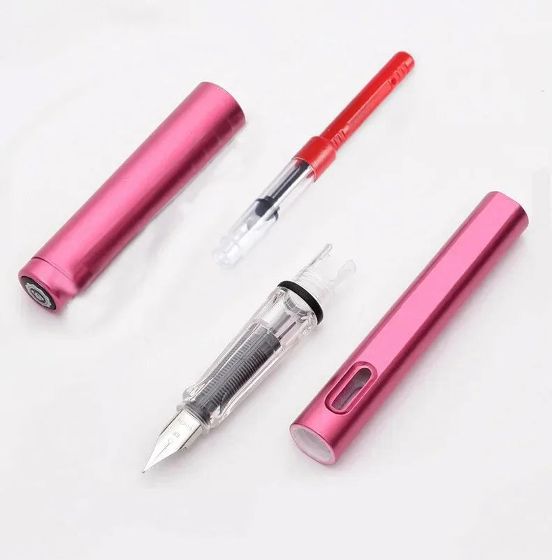 1PC 0.5mm Clear Pointed Writing Practice Pen Student Standing Pen Stationery Student Supplies Pen and Ink Student Supplies