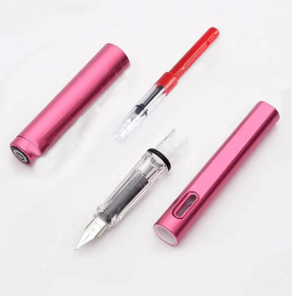 1PC 0.5mm Clear Pointed Writing Practice Pen Student Standing Pen Stationery Student Supplies Pen and Ink Student Supplies