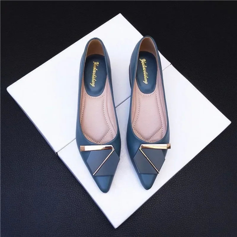 Shoes For Women Office Woman Flats Non Slip Lastest Hot Trendy And Low Price Casual Summer 2024 Quick Delivery Popular