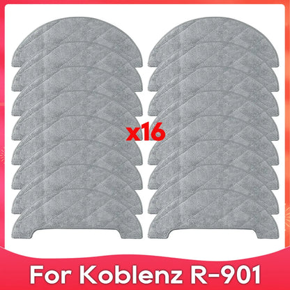 Fit For Koblenz R-901 Roller Side Brush Hepa Filter Mop Cloths Rag Robot Vacuums Accessories Replacement Spare Part