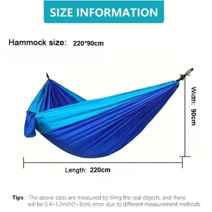 Camping Hammock Lightweight Portable Hammock with Tree Straps Camping Gear for Outside Hiking Beach Backpack Travel