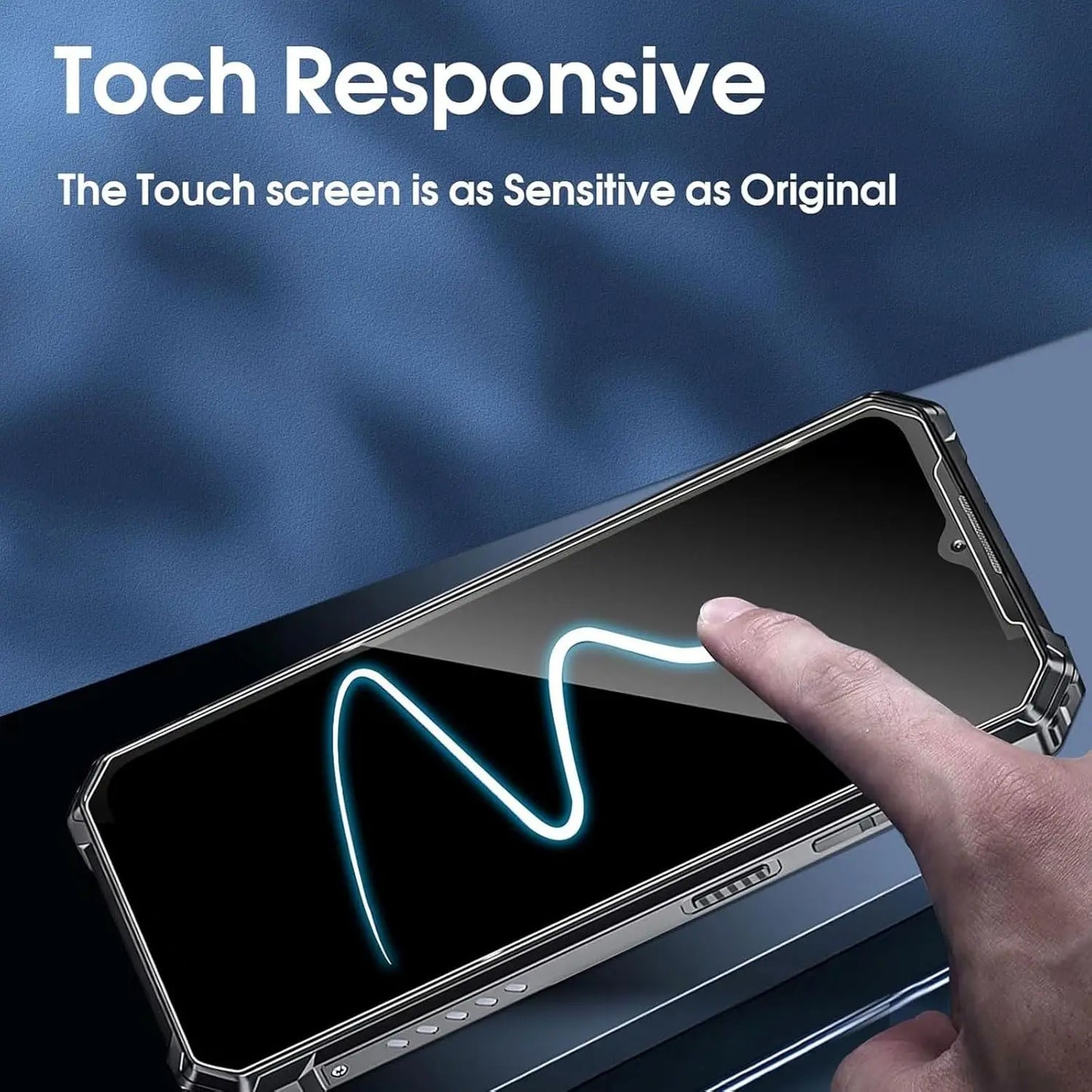 2 IN 1 Soft Case + Tempered Glass Screen Protectors for ZTE U10S Pro Protection Shockproof Case