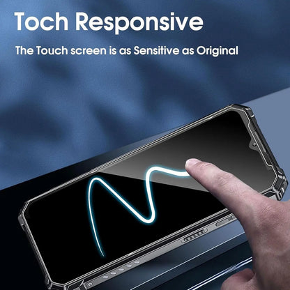 2 IN 1 Soft Case + Tempered Glass Screen Protectors for ZTE U10S Pro Protection Shockproof Case