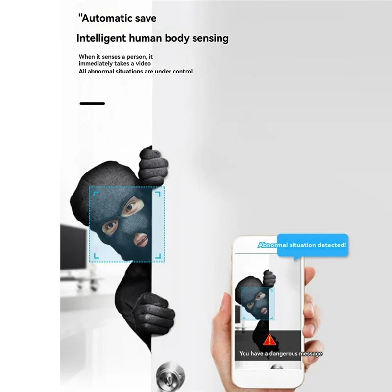 CABE-Smart Home Video Camcorder Wireless Security Camera 4K HD Mini Wifi Camera IR Night Vision Motion Detection