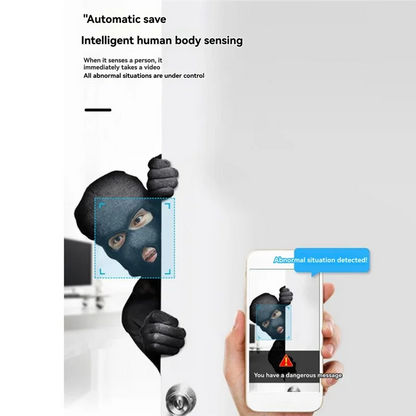 CABE-Smart Home Video Camcorder Wireless Security Camera 4K HD Mini Wifi Camera IR Night Vision Motion Detection