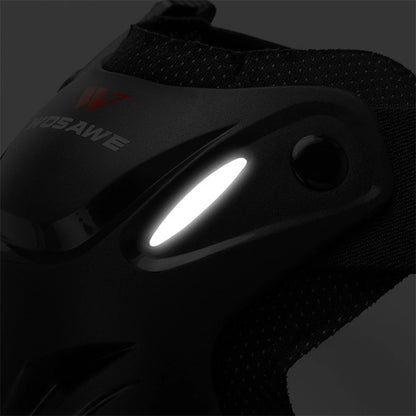 Cycle Elbow Knee Pads Bicycle MTB Motorcycle Riding Knee Support Protective Pads Guards Outdoor Sports Cycle Knee Protector Gear