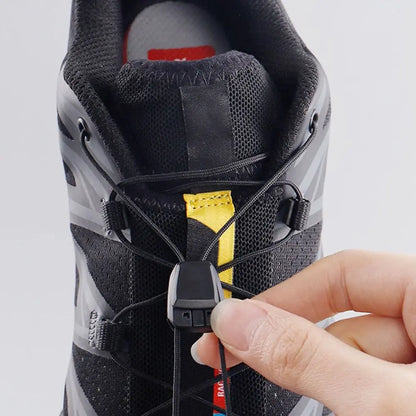 1Pair Without Ties Quick Lace Kit Round Tennis Creative Lazy Shoe Laces Running Sneakers Shoelaces for Salomon Shoe Accessories