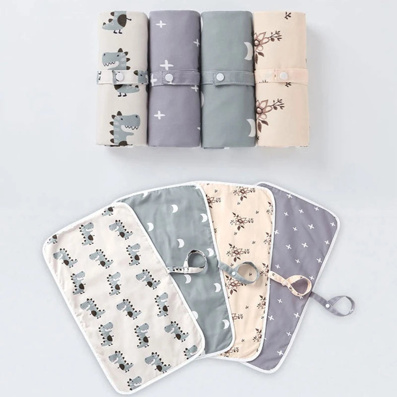 Foldable Waterproof Baby Diaper Changing Pad Portable Travel Newborn Diapers Pad Changing Table for Toddler Nappy Changing Mat