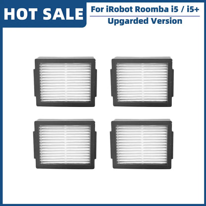 Compatible For iRobot Roomba i5 / i5+ Plus / i5152 Robot Vacuum Spare Parts Accessories Main Side Brush Hepa Filter Dust Bag