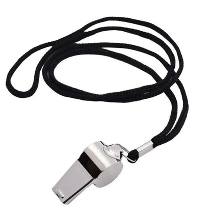 Stainless Steel Sports Whistles Sturdy and Food-grade Material Wide Applications Whistles Suitable for Coaches Polices Officials
