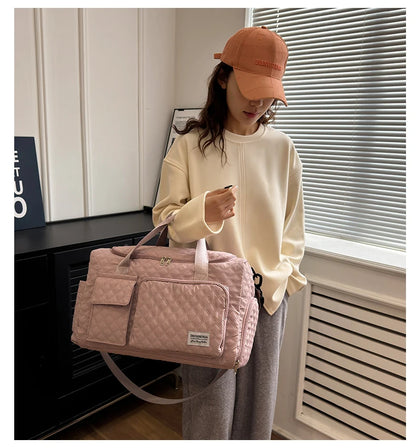 Fashion Travel Bag Handbags Large Capacity Carry On Luggage Bags Men Women Shoulder Outdoor Tote Waterproof Sport Gym Bag