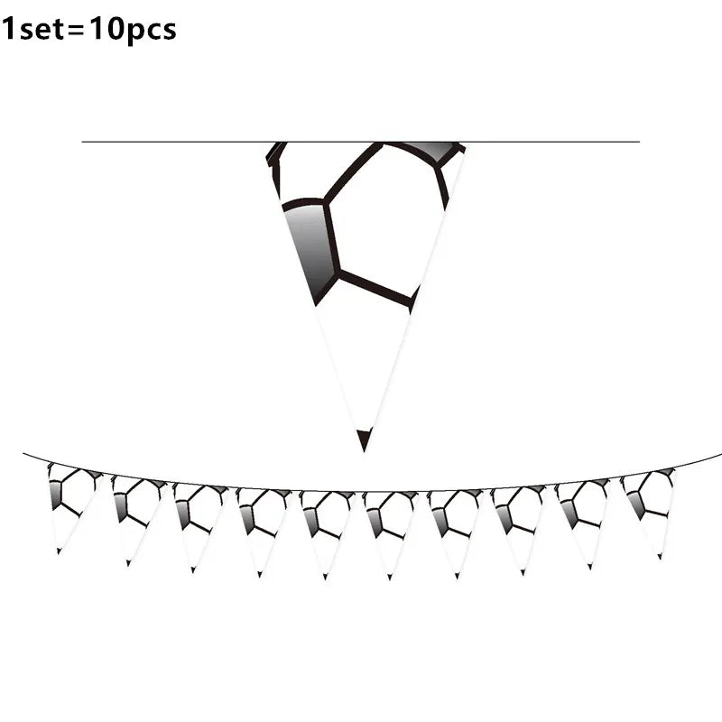 108*180cm Football Tablecloth Party Supplies Disposable Plate Tableware Party Birthday Party Decor Kids Boy Soccer Party Supplie