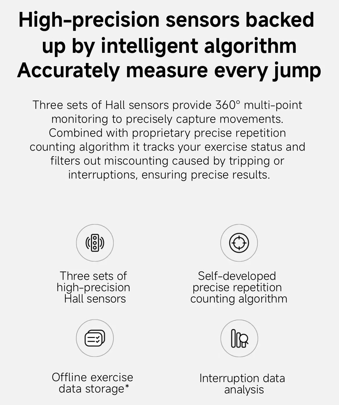 Xiaomi Mijia Smart Skipping Jump Rope XMSR-P803 Counter With Fit App Adjustable Calorie Calculation Sport Fitness Professional