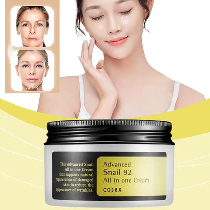 Cosrx Advanced Snail 96 Mucin Power Repair Essence Toner Cream Hyaluronic Acid Moisturizing Nourishing Brightening Skin Care