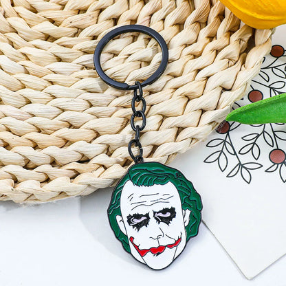 Latest Manga, Film and Television Joker Keychain New Zinc Alloy Keychain Keychain