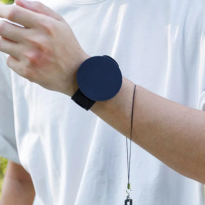 Double Sided Magnetic Phone Mount for Wrist Secure Hands Free Bracket Running Jogging Gym Fitness Driving Car Live Video Vlog