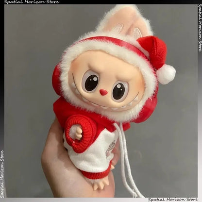 Labubu Headphone Cute Earphone for Labubu I II Mini Plush Doll Headset Decoration Fashion DIY Doll Accessories Gift