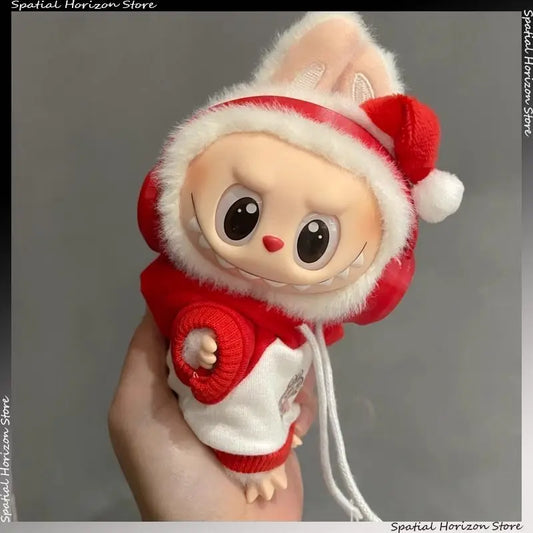 Labubu Headphone Cute Earphone for Labubu I II Mini Plush Doll Headset Decoration Fashion DIY Doll Accessories Gift