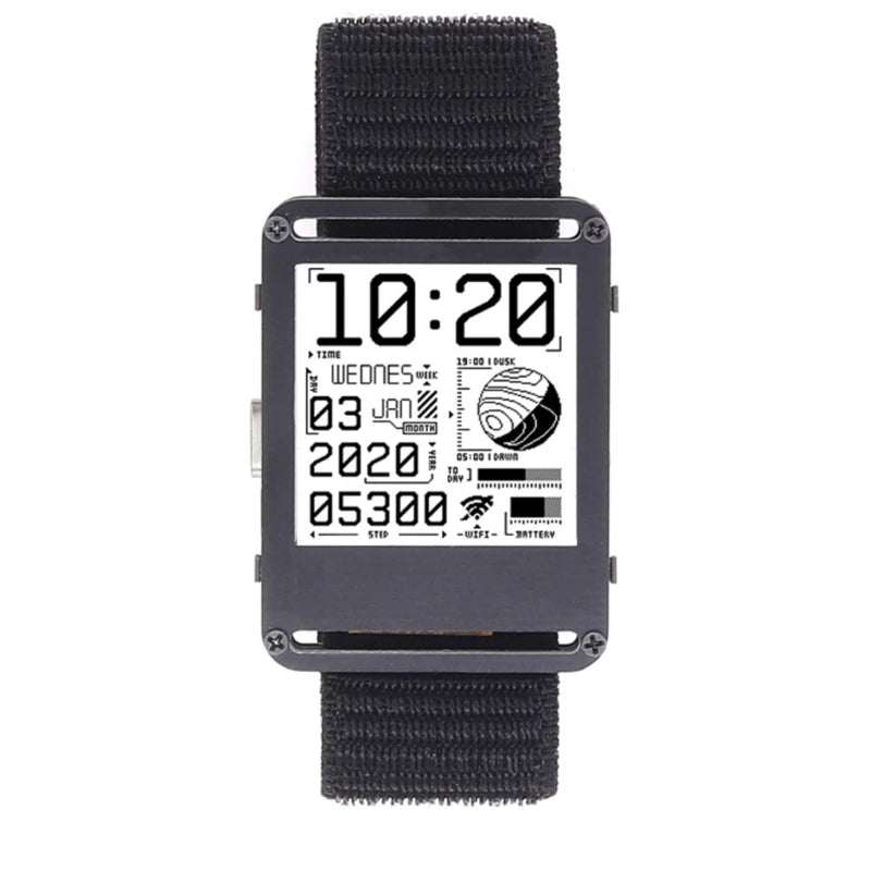 Watchy 2.0 Plus Smartwatch - Open Source ePaper Watch with WiFi/Bluetooth, Programmable DIY Wearable for Developers DropShipping