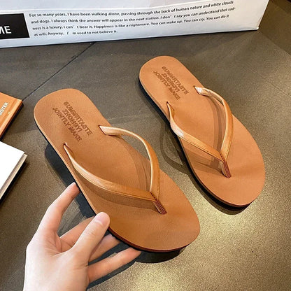 Flip-flops Women's Summer Slippers for Women Non-slip Ins Outdoor Casual Beach Sandal Women Fashion Outerwear Flip Flops