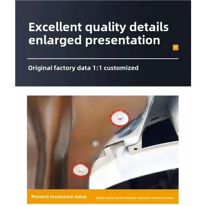 Vehicle - Specific Splash - Proof Durable Sturdy Engine Undercover And Lower Mudguard For Volkswagen TAVENDOR 2019-2024