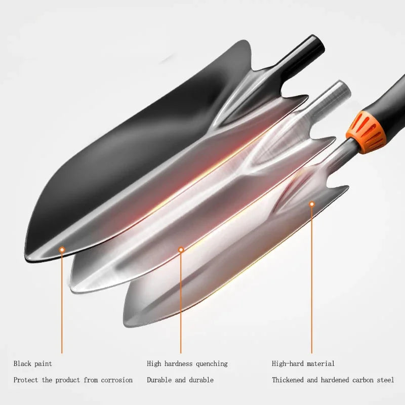 Garden Tools Gardening Planting Tool ，Small shovel, digging, planting flowers, weeds, household, agriculture