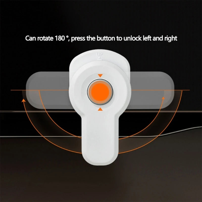 Oven Front Lock Childproof Cabinet Cupboard Lock Refrigerator Lock for Kids Safety Oven Lock Easy Installation A2UB