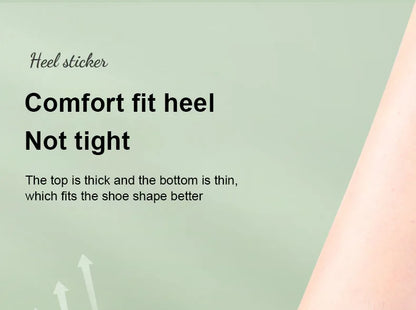 Heel Sticker Heel Protector for Shoes Anti Slip Heel Cushions Non-Slip Heel Inserts Silicone Shoe Backs Foot Care for Women Men