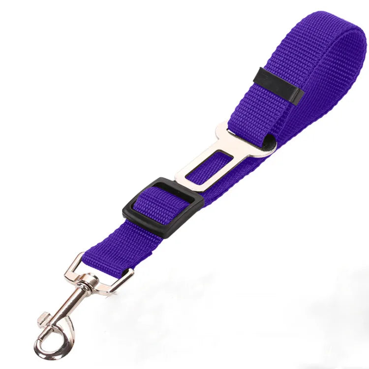 Top-grade Pet Car Safety Belt Dogs Cats Safety Belt Reflective Line Adjustable Seat Belt Length Suitable Any Dog Traction Collar