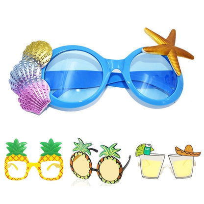 Flamingo Party Glasses Hawaii Party Sunglasses Beach Sunglasses Party Favor M6CD