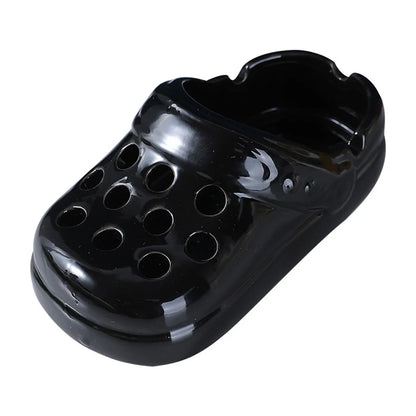 Ceramic Ashtray Ornaments, Crocs Ashtray, Office Home Living Room Decorative Slippers Ashtray