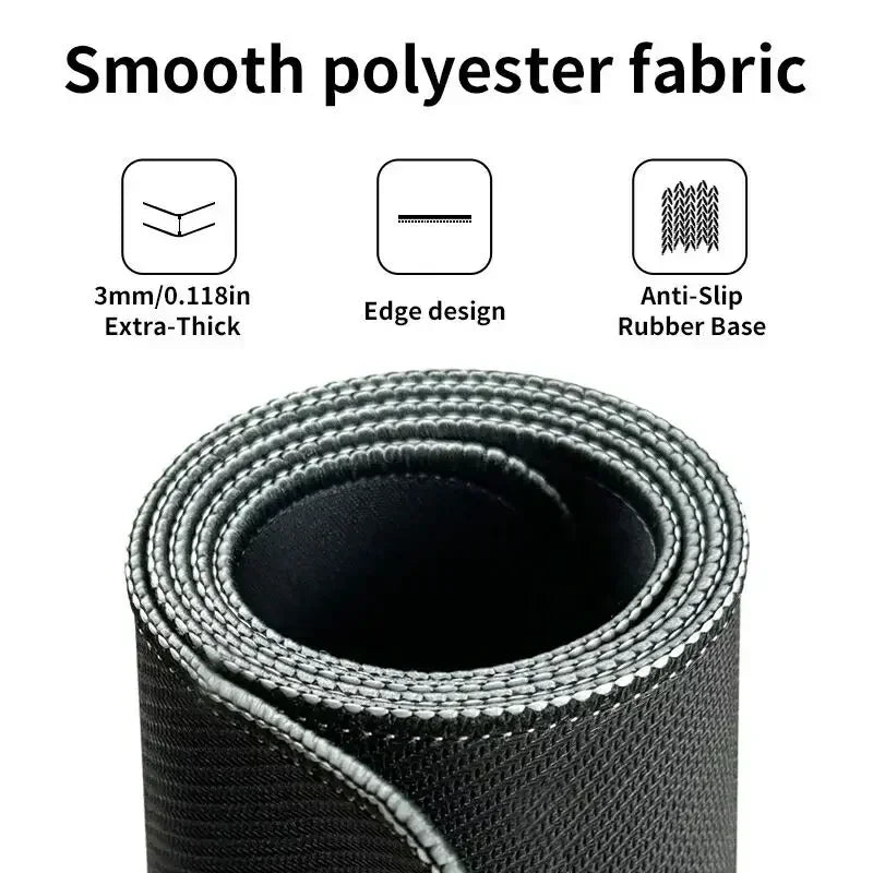 MINISO P-Pokemon-Gengar Grande Mousepad Large Gaming Mouse Pad Lock Edge Thickened Computer Keyboard Table Desk Mat