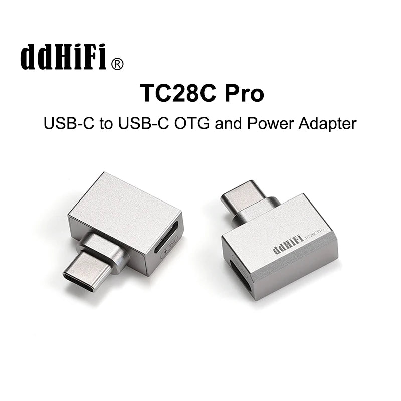 DD DDHiFi TC28C Pro USB-C to  OTG Power Adapter for Android Phones iPad PC Iphone