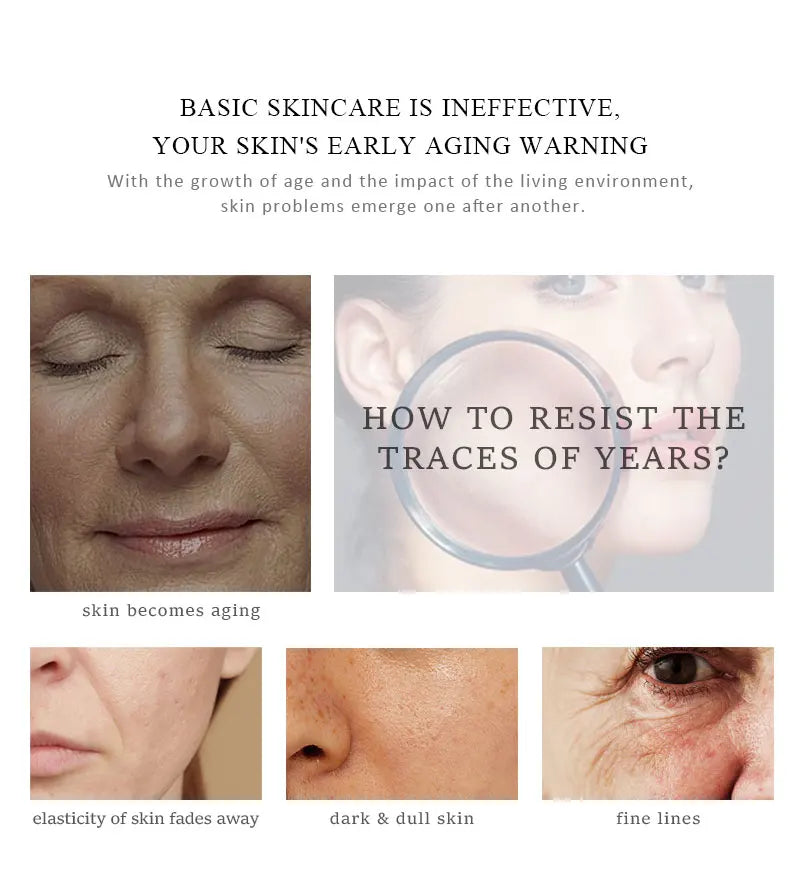 BELYN BERLY Face Serum 3Pcs/Lot Hyaluronic Acid + Vitamin C + 24k Gold Serum Moisturizing Spot White Facial Serum