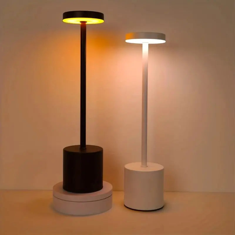 Office Decorative Lamp with Metal Brushed Texture USB Convenient Desk Lamp Suitable for Bedrooms Dining Rooms Living Rooms