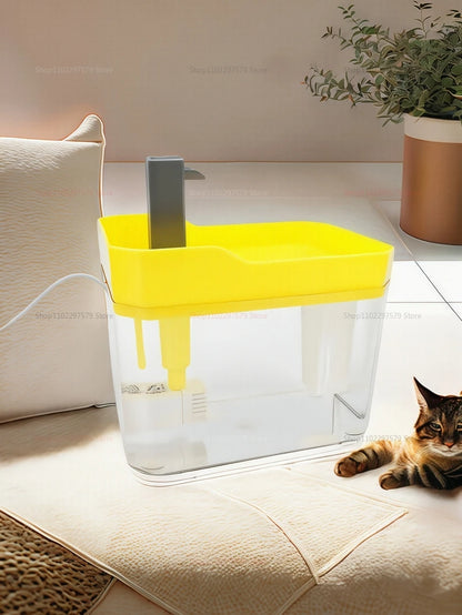 1.5L Cat Water Fountain Automatic Filter USB Circulating Pet Water Dispenser for Cats and Dogs Live Fresh Drinking Fountain