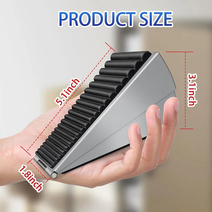 Spring enhanced door stopper, anti-collision door plug, door stopper, windproof door stopper, door wedge, door stopper