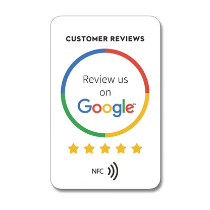 NFC Card for Google Review Business Card NFC215 504Bytes review us on Google