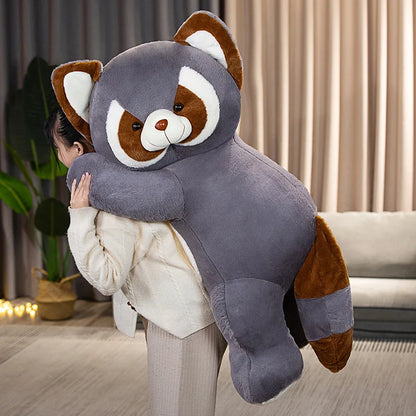 Plush Raccoon Doll Toy Appease Toys Adorable Bedroom Decor Red Panda Plush Toy Christmas Gift