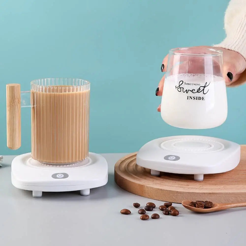 USB Charging Magnetic Suspension Blender Easy to Use Stirring Artifact Electric Coffee Blender Anti- slip Base Smart