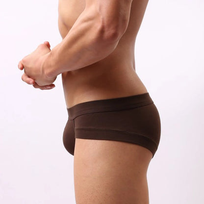 Mens Sexy Modal Underwear Briefs Men Low Rise U convex Pouch Brief Underpants Men Breathable Briefs