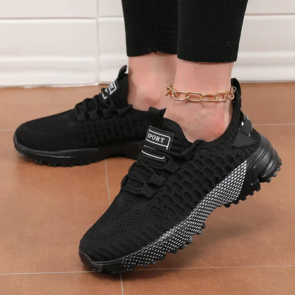 Women's Sports Shoes Summer Fashion Breathable Mesh Trendy Shoes Multifunctional Lightweight Running Sneakers Zapatos De Mujer
