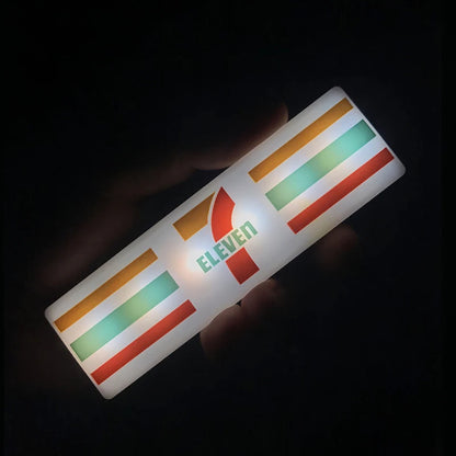 New Convenience Store Refrigerator Stickers Magnetic Fridge Stickers Lightbox Toy Model Light Signs Home Decorative Ornaments