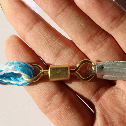 Lawaia  American Style Loopless Hand Cast Net Japanese Cast Net Monofilament Nylon with Iron Steel Pendants