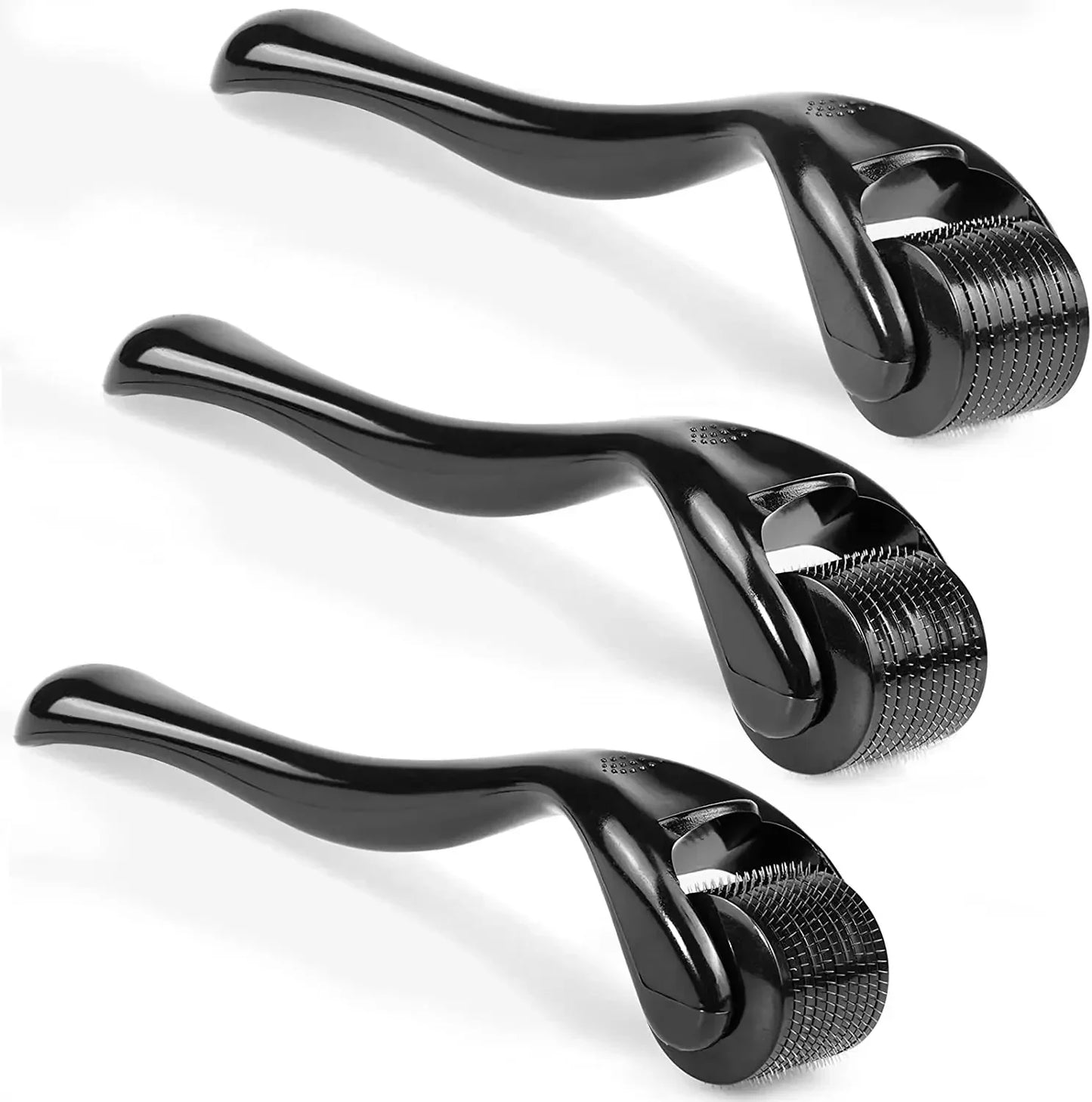 Micro Needle 540 Derma Roller Face Roller Titanium Hair Regrowth Beard Growth Microniddle Roller for Face Massager Skin Care