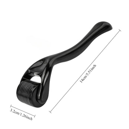 Derma Roller for Facial Body Hair Growth,540 Needles, Micro Face Roll Tool, Skin Beard, 0.2mm, 0.25mm, 0.3mm