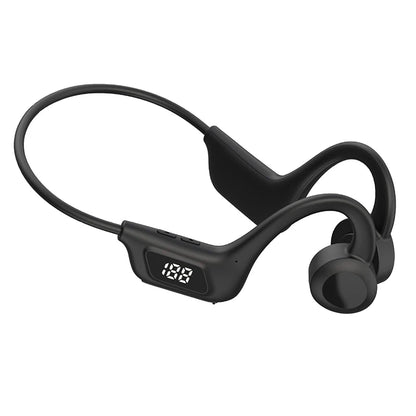 Xiaomi Original Bluetooth Earphone Air Conduction Digital Display Neck-mounted Headset Fitness Waterproof Headphones Memory Card